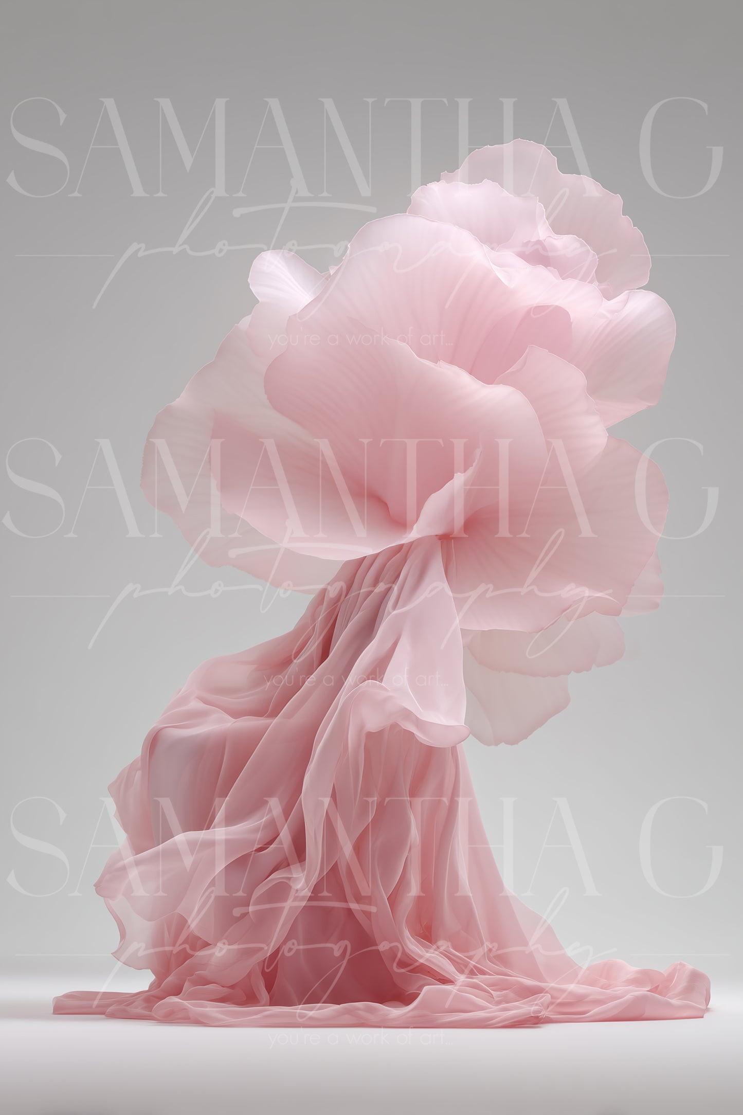 Flower Dress Video Tutorial + Digital Backgrounds β Photoshop Only (Intermediate)