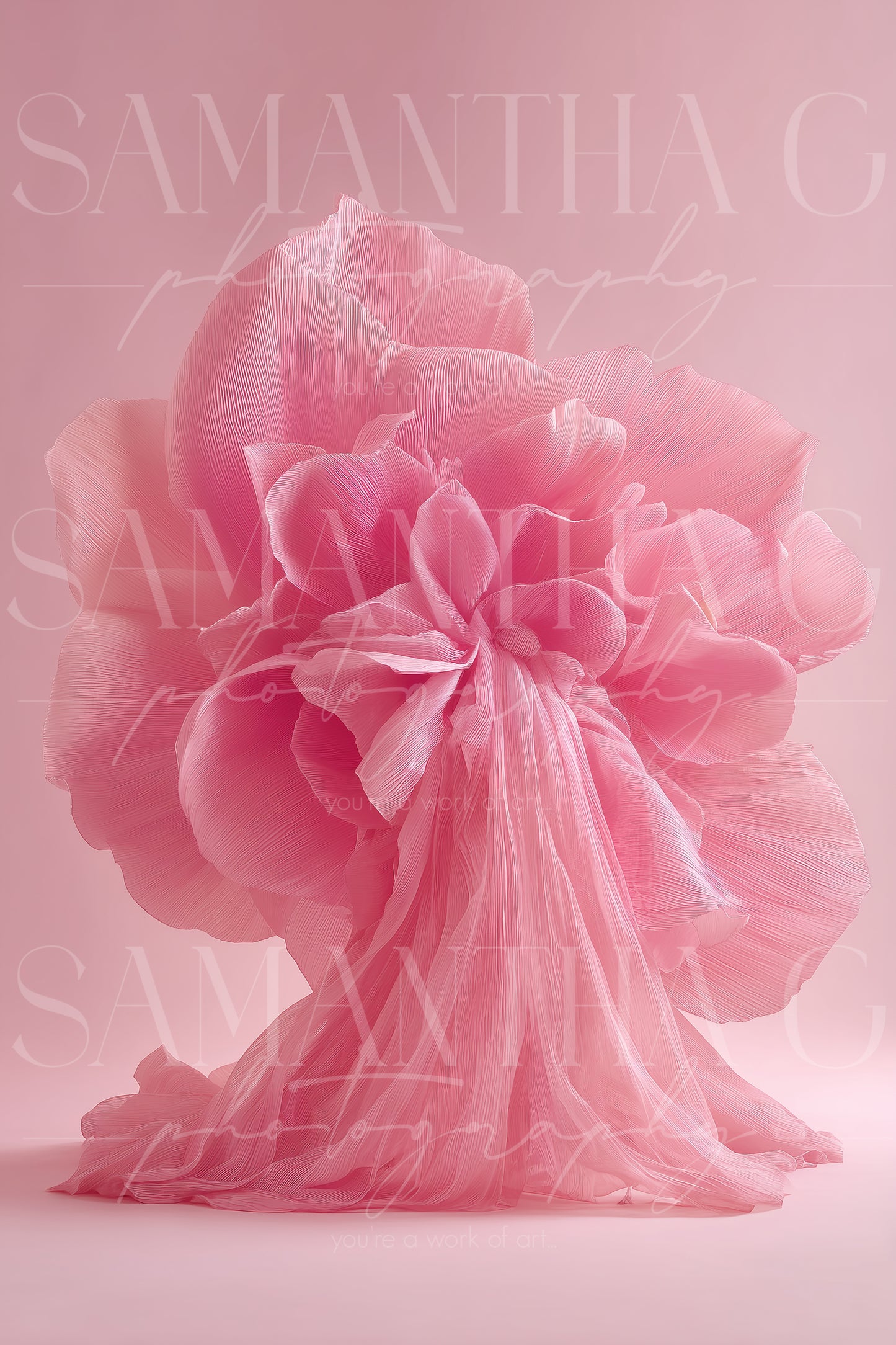 Flower Dress Video Tutorial + Digital Backgrounds β Photoshop Only (Intermediate)
